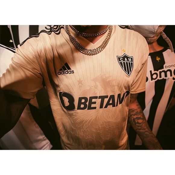 Atletico Mineiro Third Jersey Soccer Football Shirt Adidas 2022 2023 Sz. 2XL - Picture 13 of 14